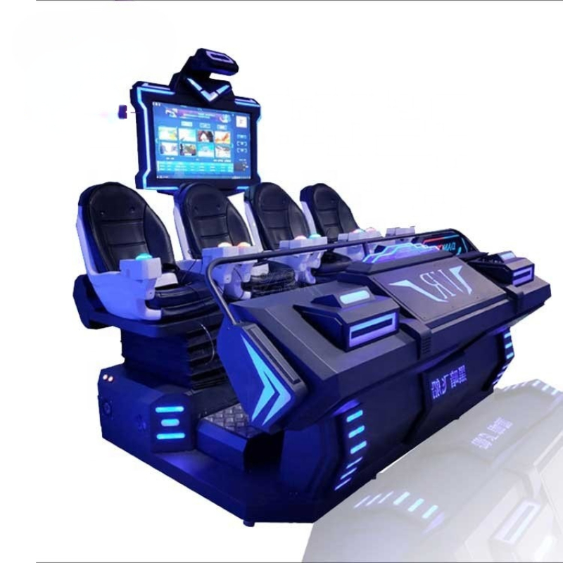 9D Vr Simulator - Flight simulator 9d VR game 4-seater
