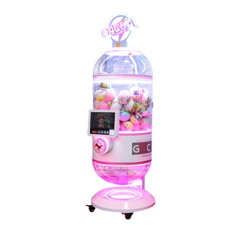 Arcade Prize Vending Machine - Kids Play Big Capsule Toy Balls