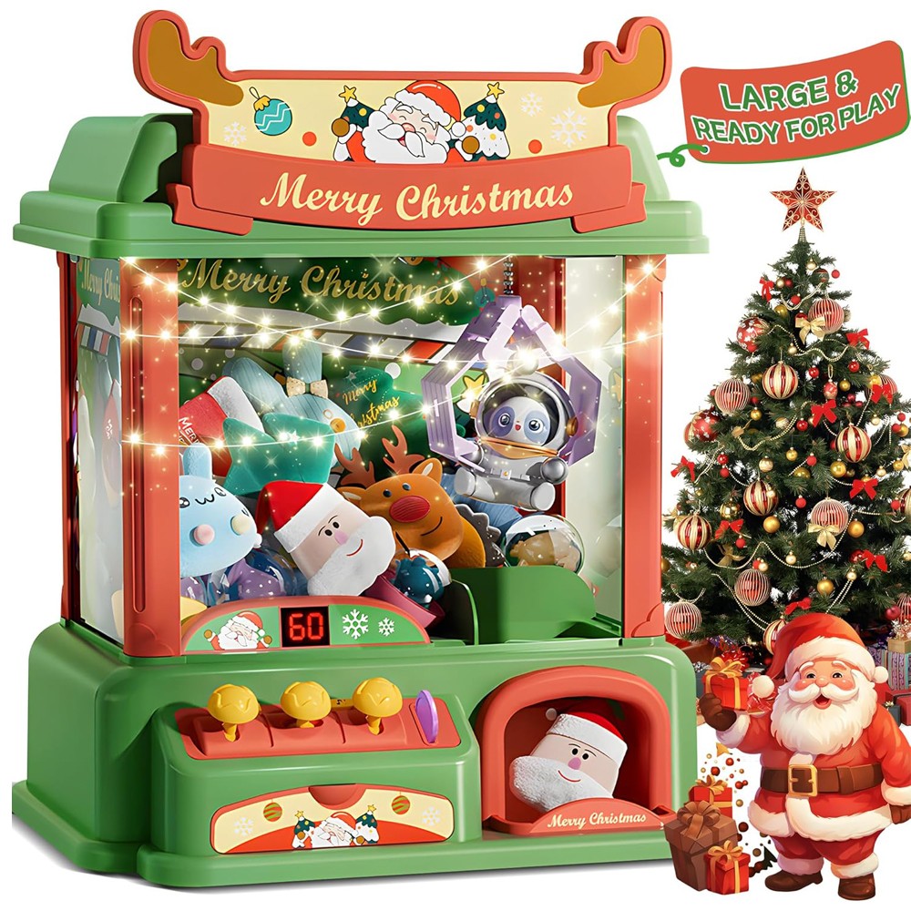 Christmas Claw Machine For Kid - Vending Arcade Games บทวิจารณ์และราคา