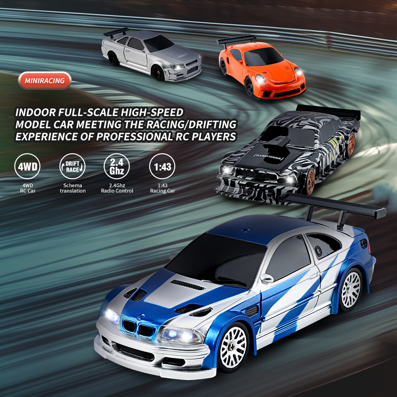 Upgraded Gyro 1/43 RC Drifting - Racing Arcade Cabinet บทวิจารณ์และราคา