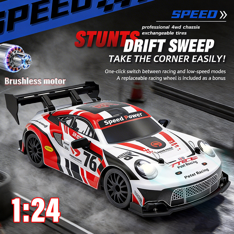 RTR 1:24 RC Drift Cars 4WD 2.4 - Racing Arcade Cabinet บทวิจารณ์และราคา