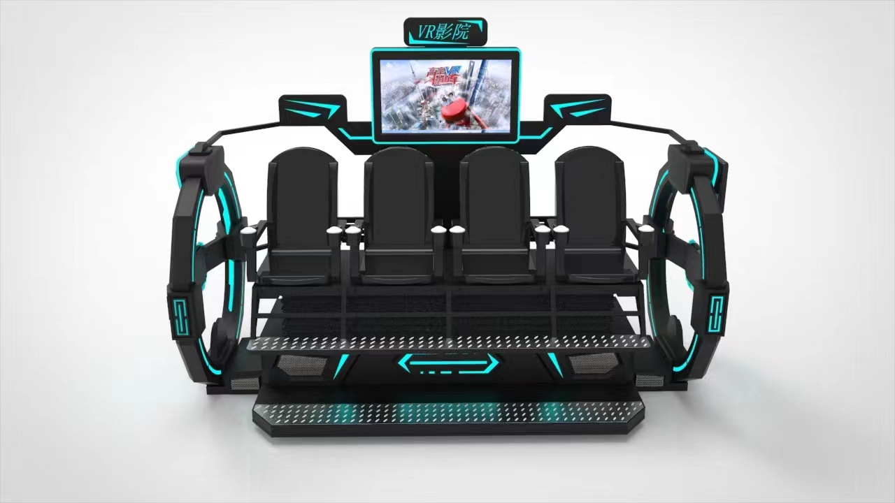 High Quality Theme Park 4 Seat - 9D Vr Simulator บทวิจารณ์และราคา
