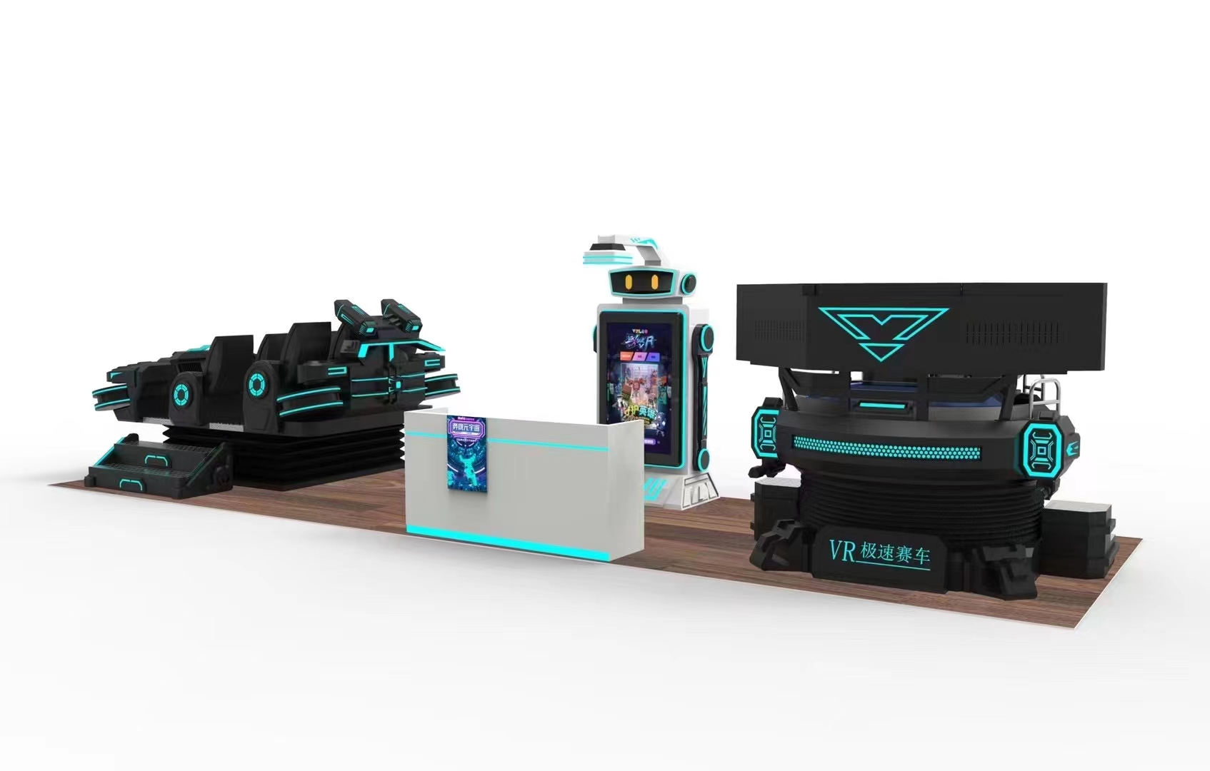 High Quality Theme Park 4 Seat - 9D Vr Simulator บทวิจารณ์และราคา