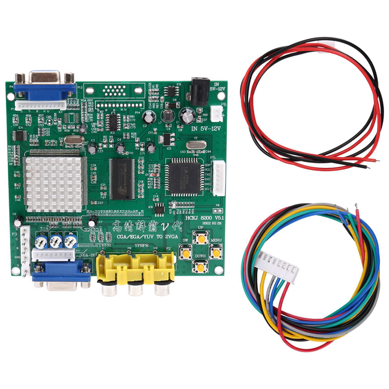A45U 3X GBS8200 CGA/EGA/YUV/RG - Usb Game Board Jamma บทวิจารณ์และราคา