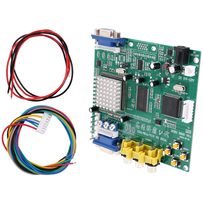 ABGN 5X GBS8200 CGA/EGA/YUV/RG - Usb Game Board Jamma บทวิจารณ์และราคา