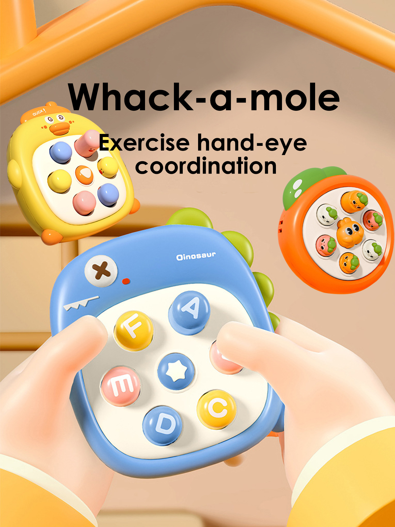Pocket-sized Mini Whack-a-Mole - Whack A Mole Arcade บทวิจารณ์และราคา