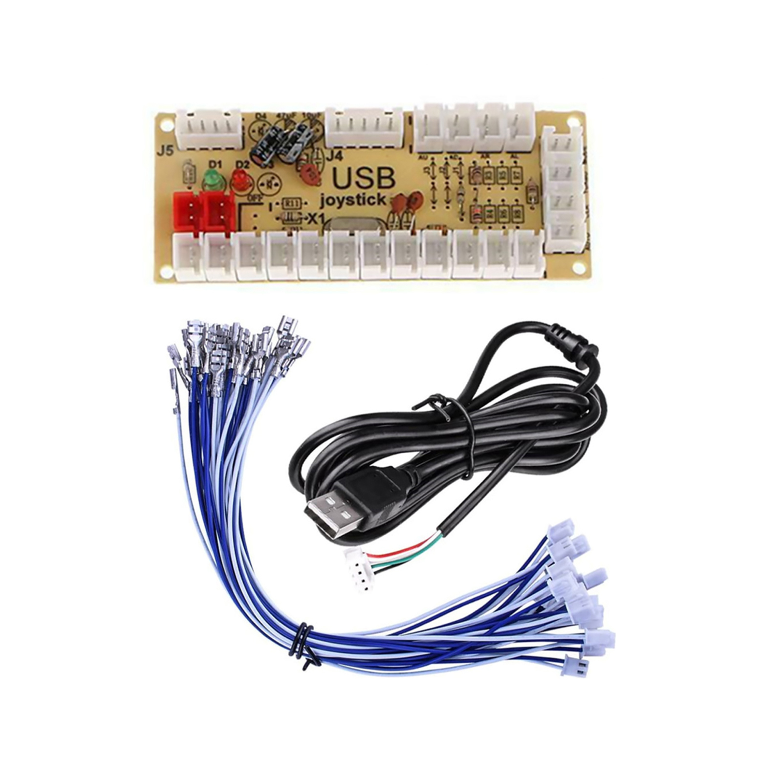 Quimat Zero Delay Arcade USB E - Usb Game Board Jamma บทวิจารณ์และราคา