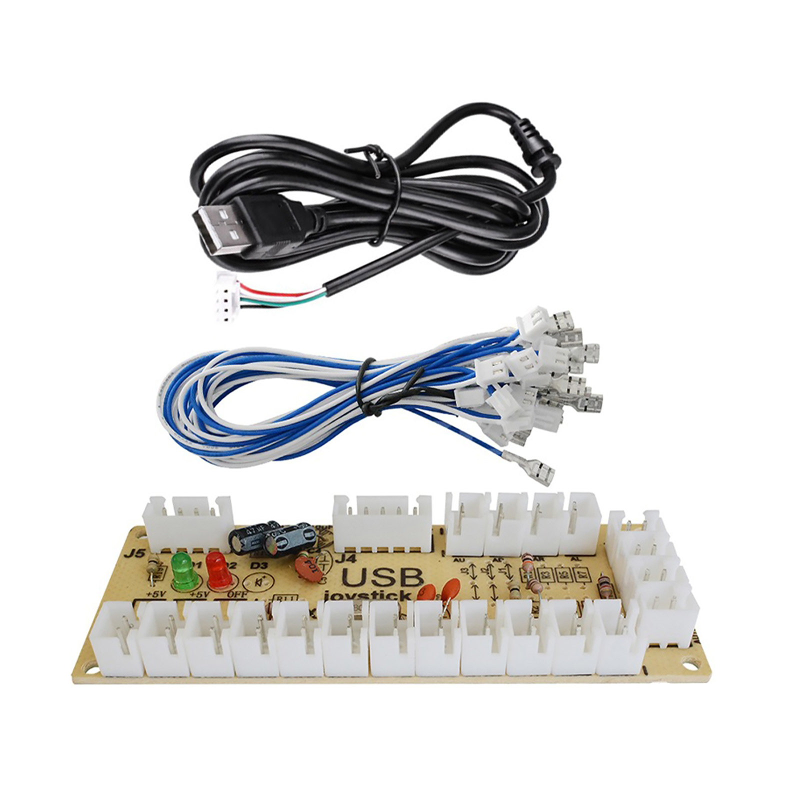 Quimat Zero Delay Arcade USB E - Usb Game Board Jamma บทวิจารณ์และราคา