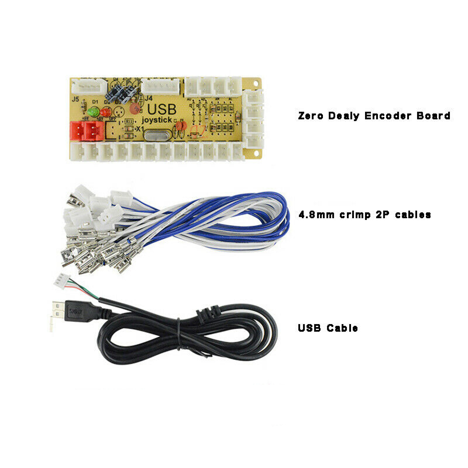 Quimat Zero Delay Arcade USB E - Usb Game Board Jamma บทวิจารณ์และราคา