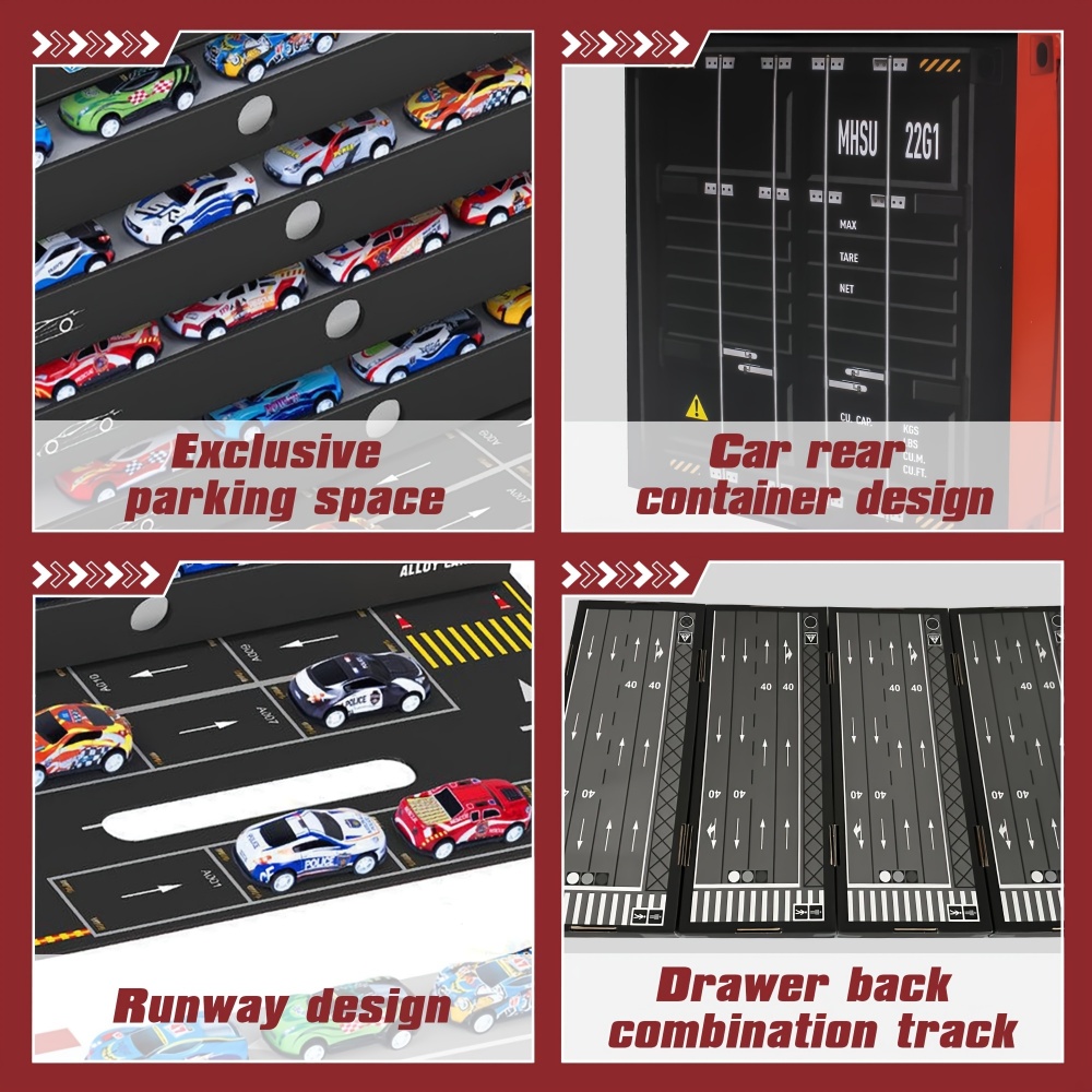 Toy Cars for Kids, 48 Pull Bac - Racing Arcade Cabinet บทวิจารณ์และราคา