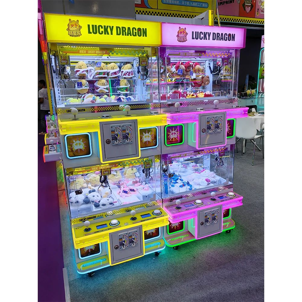 #New Colorful Claw Machine Luc - Arcade Prize Vending Machine บทวิจารณ์และราคา