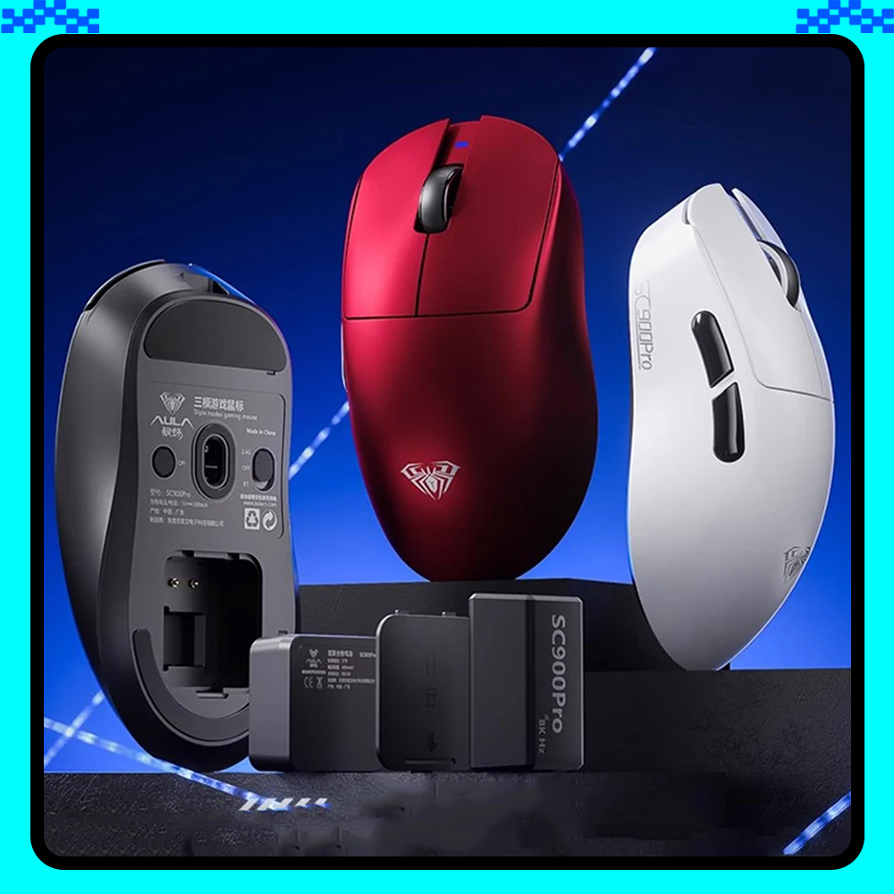AULA SC900 Mouse Mouse Paw3950 - Arcade No บทวิจารณ์และราคา
