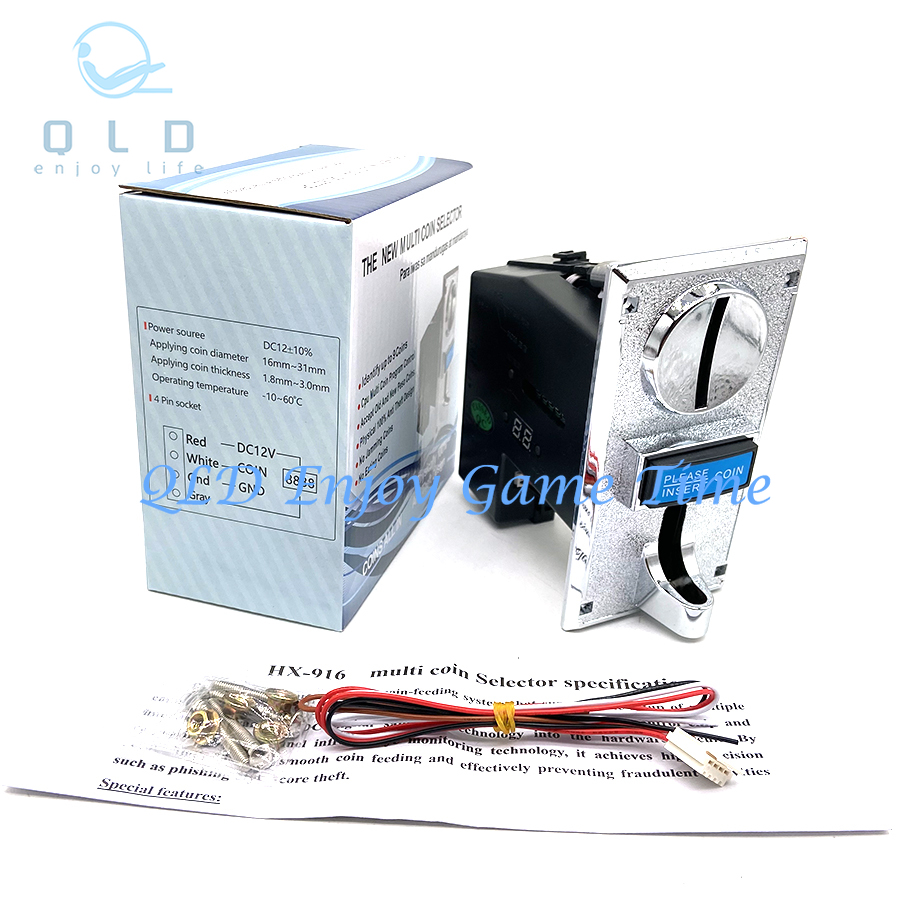 9-Type Multi Coin Acceptor 616 - Vending Arcade Games บทวิจารณ์และราคา