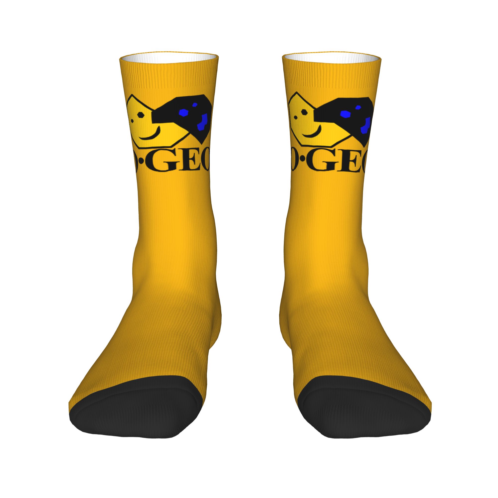 Custom Cool Neo Geo Logo Socks - Arcade No บทวิจารณ์และราคา