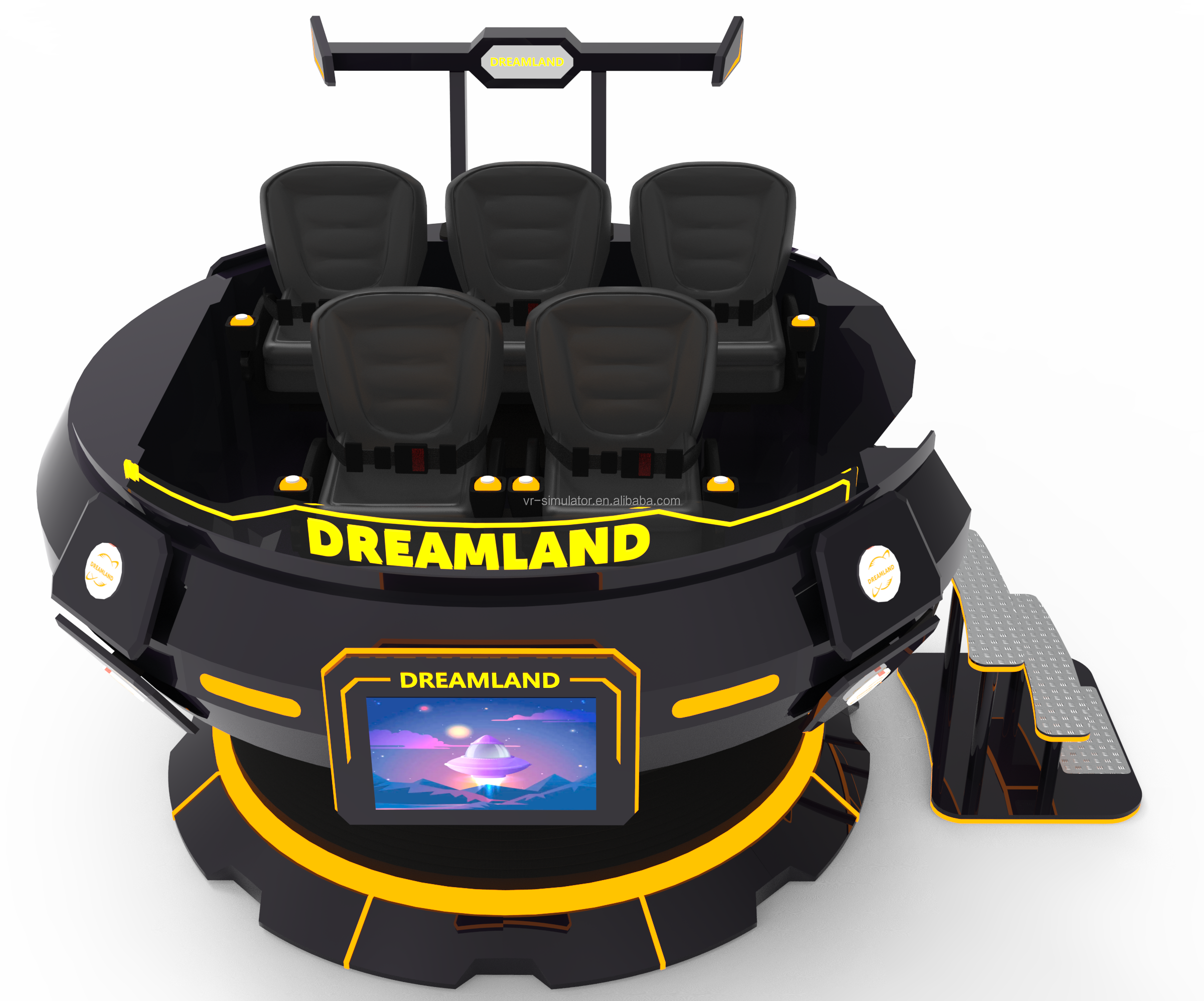 Dreamland 9d Vr Glasses Cabin  - 9D Vr Simulator บทวิจารณ์และราคา