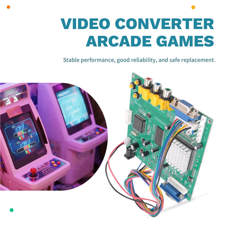 ABKN-GBS8200 CGA/EGA/YUV/RGB T - Usb Game Board Jamma บทวิจารณ์และราคา