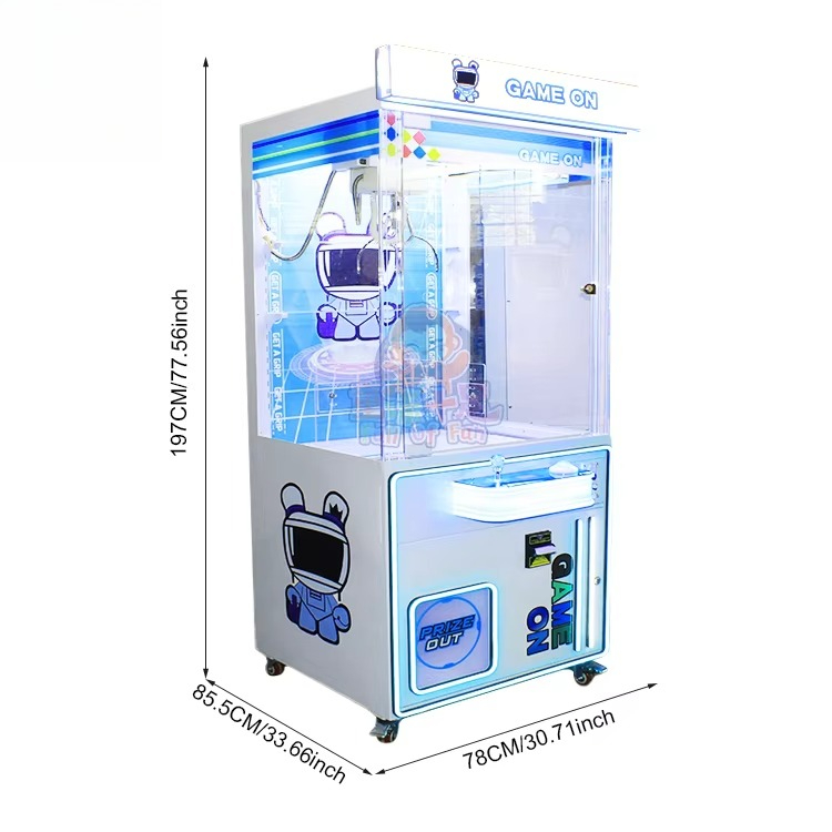 Coin Operated Claw Crane Machi - Arcade Prize Vending Machine บทวิจารณ์และราคา