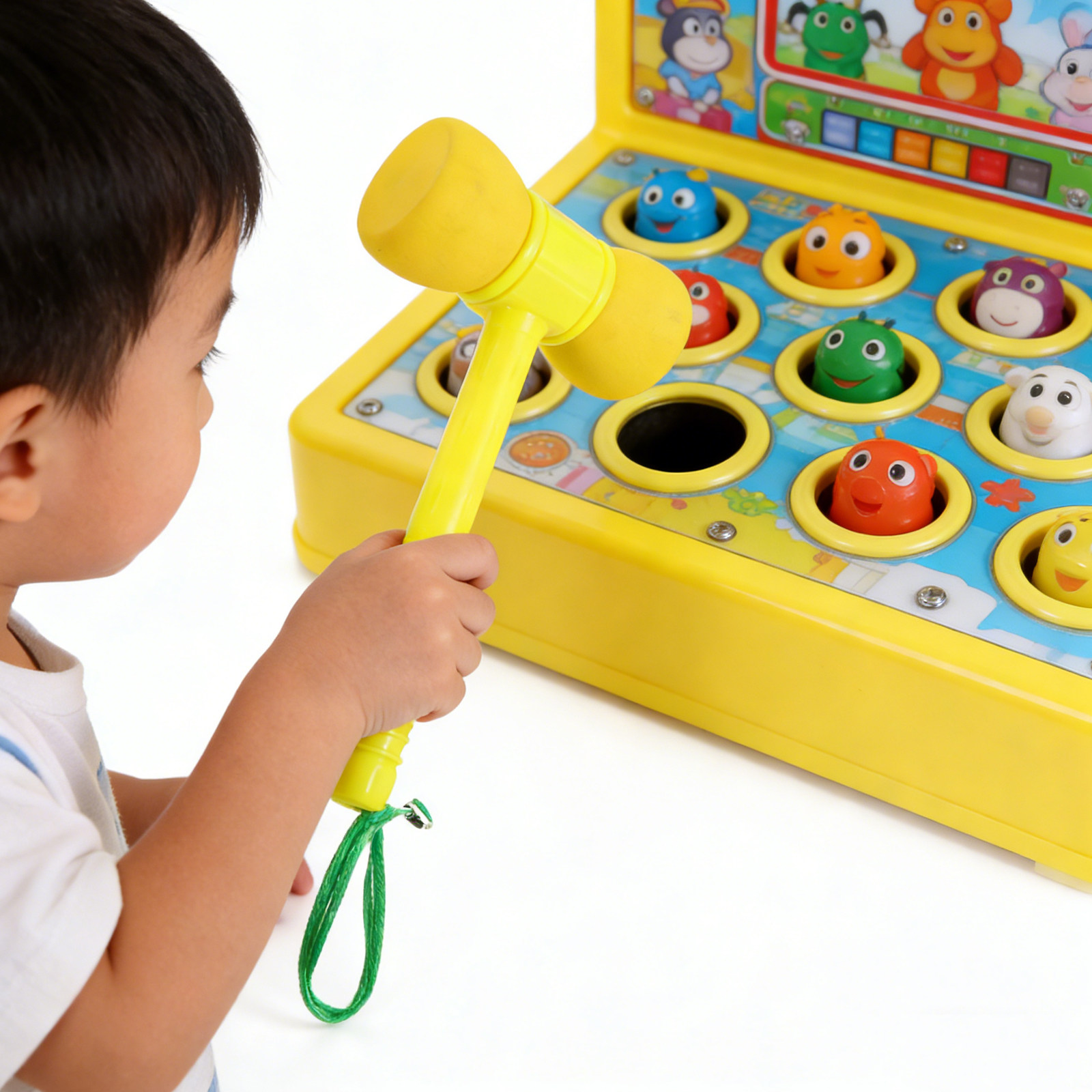 Interactive Mole Game Hammer - - Whack A Mole Arcade บทวิจารณ์และราคา