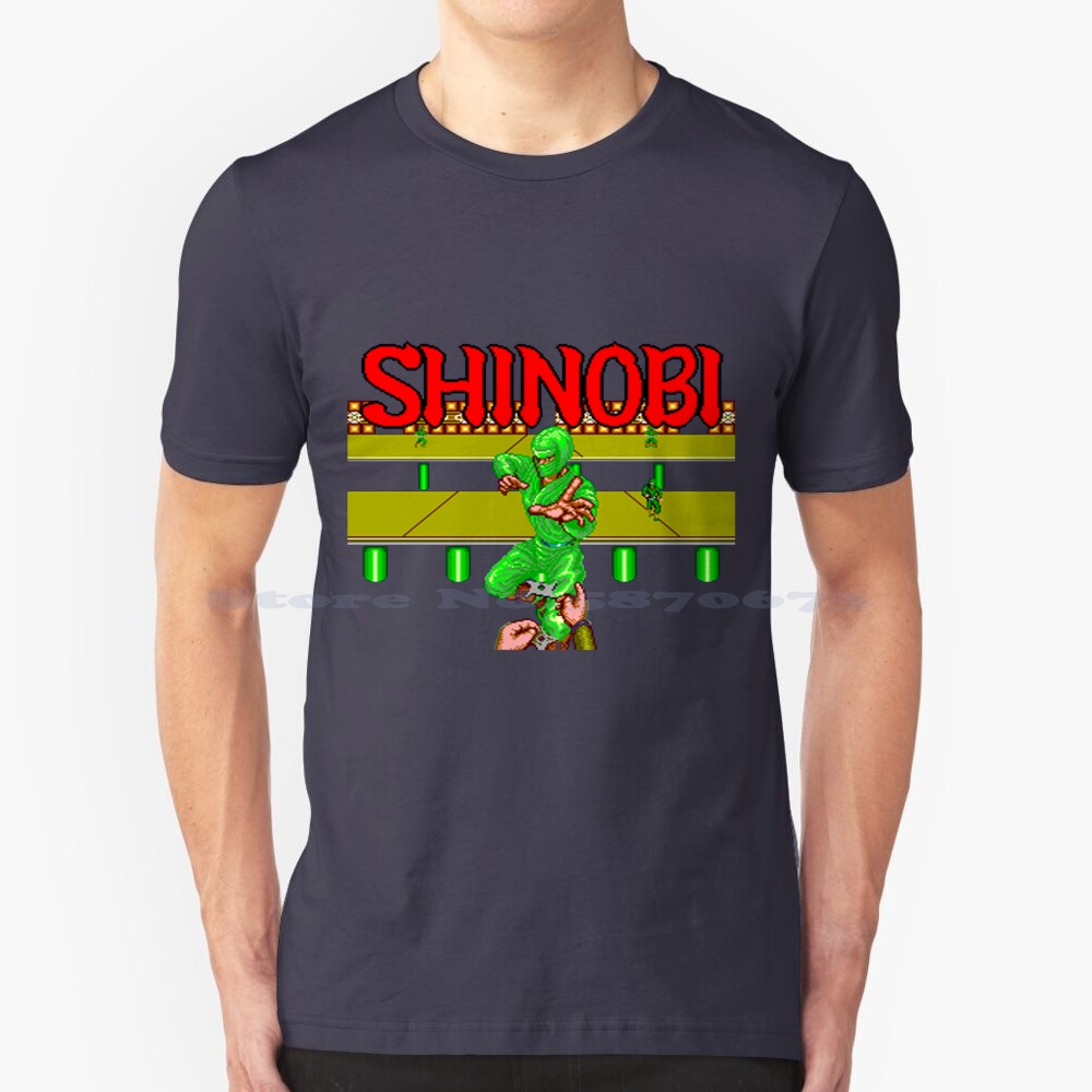 Shinobi T Shirt 100% Cotton Te - Arcade No บทวิจารณ์และราคา
